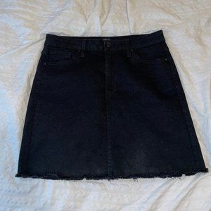 JUSTBLACK Large Black Jean Skirt
